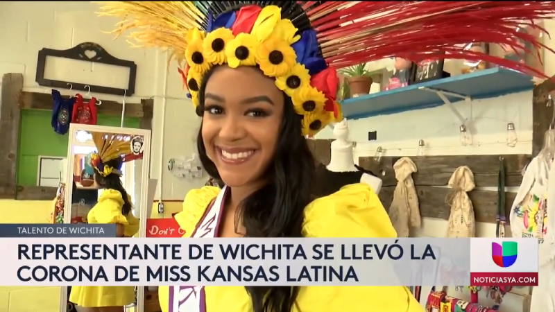 Representante de Wichita gana la corona de Miss Kansas Latina