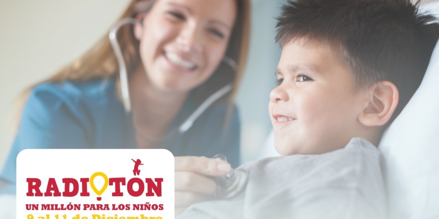 Dona en nuestro Radiotón y ayúdanos a conseguir Un Millón Para Los Niños