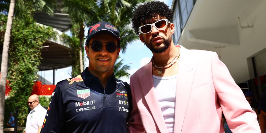 La fotografía de Bad Bunny con el Checo Pérez, ¿Cómo se conocieron?