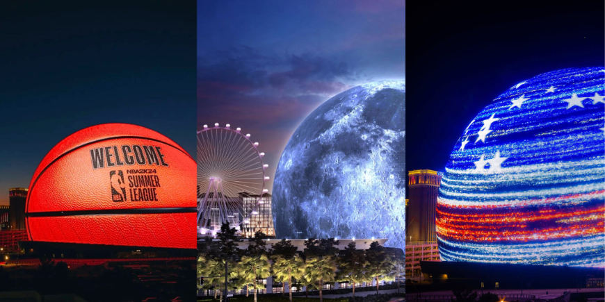 No es una ilusión óptica, la MSG Sphere de Las Vegas te volará la cabeza