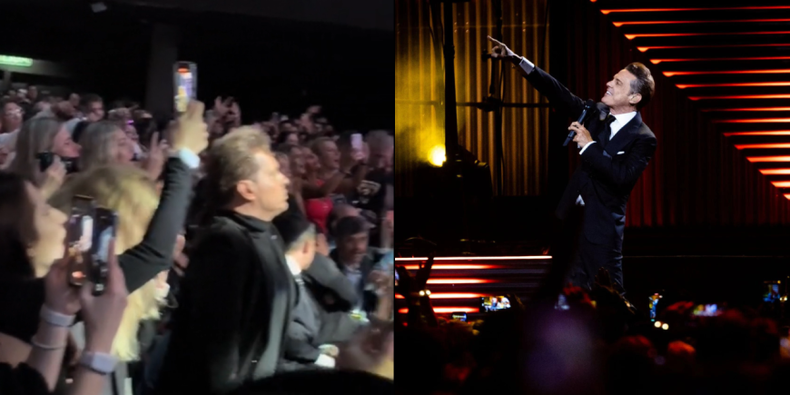 ¿Nos mintieron? Aseguran que Luis Miguel estaba entre el público durante su show