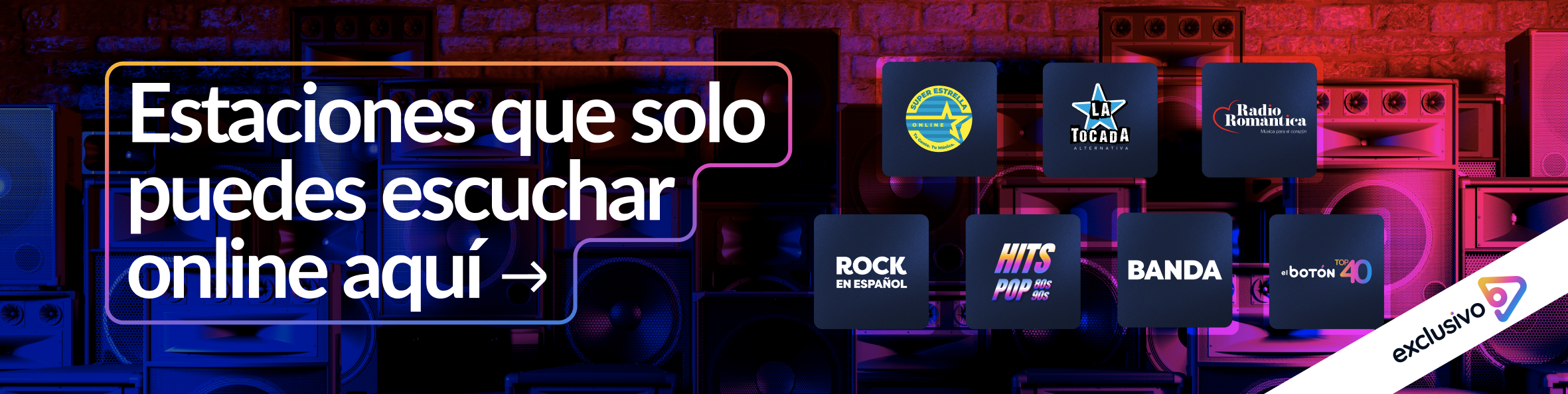 Playlist Exclusivas Web